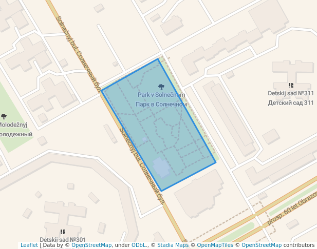 Парк в Солнечном