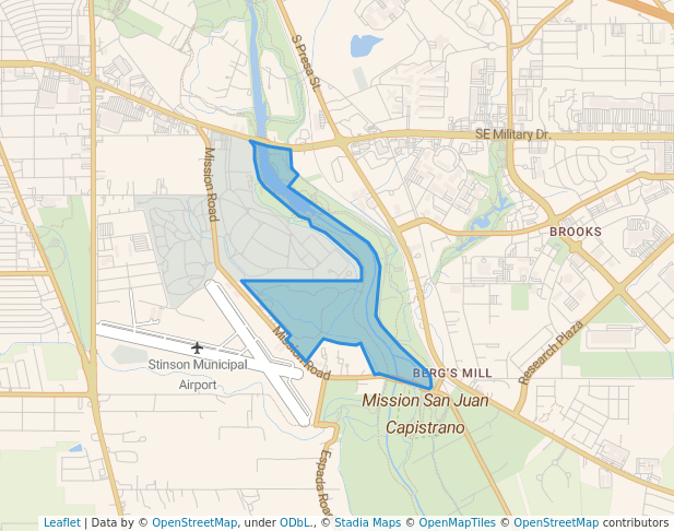 San Antonio River - Mission Reach