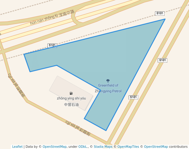 Greenfield of Zhongying Petrol