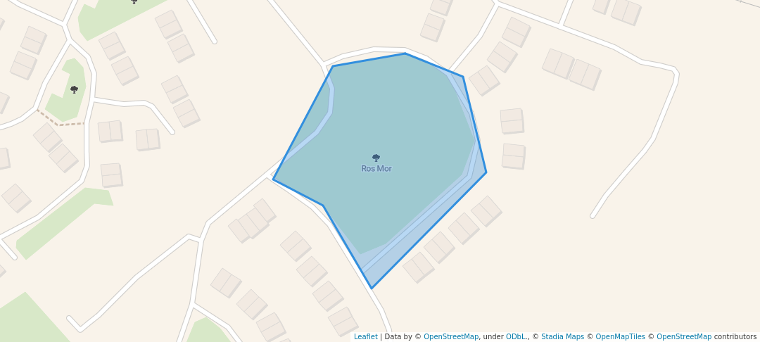 walking in Ros Mor map in Limerick