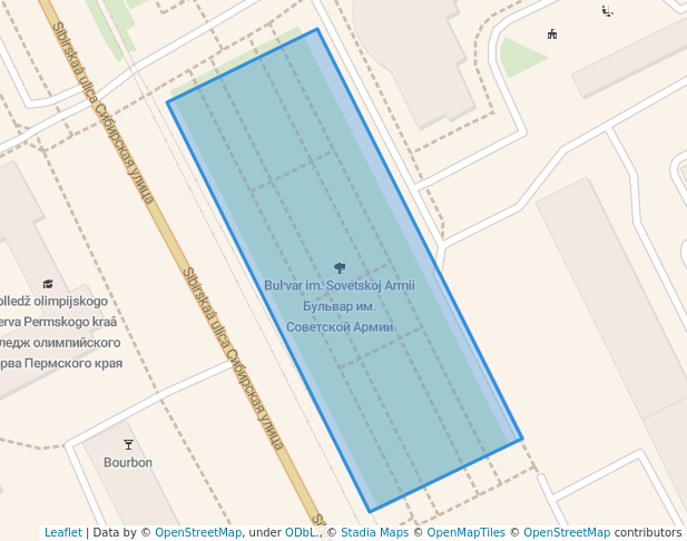 Бульвар им. Советской Армии