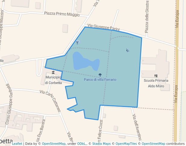 Parco di villa Ferrario