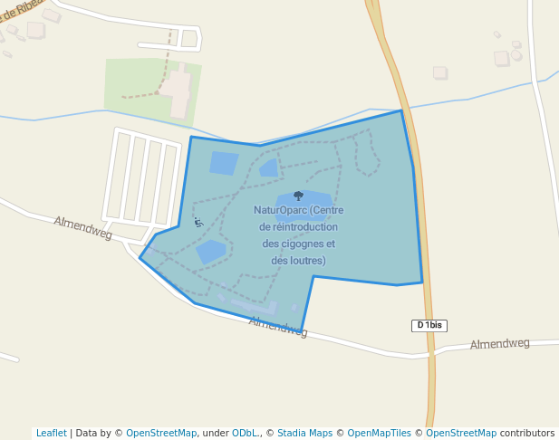 NaturOparc (Centre de réintroduction des cigognes et des loutres)