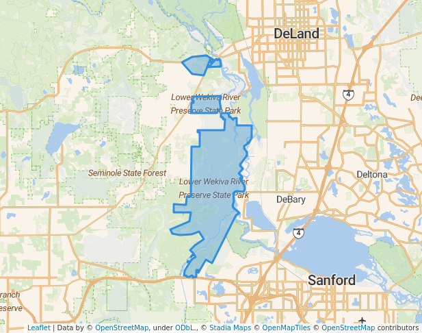 Lower Wekiva River Preserve State Park