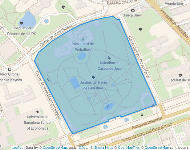 Els Jardins del Palau de Pedralbes