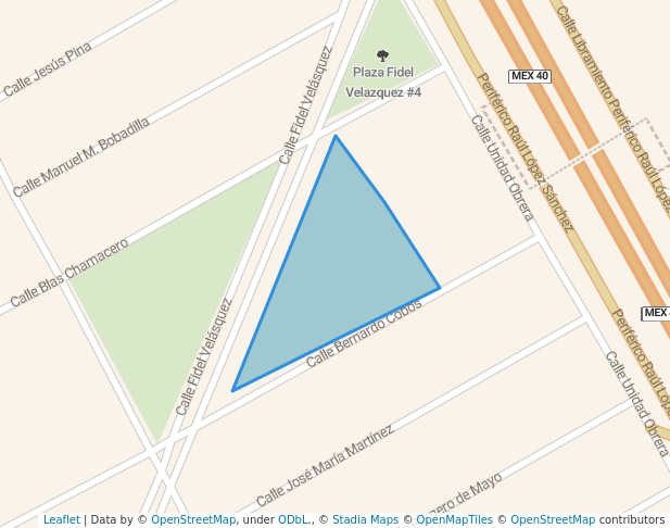 walking in Plaza Fidel Velazquez #3 map in Torreón