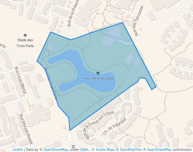 Parc des trois parts