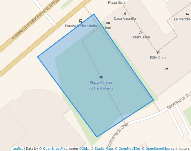 Plaza Mártires de Carabineros