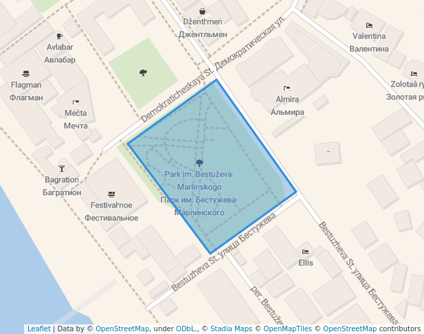 Парк им. Бестужева