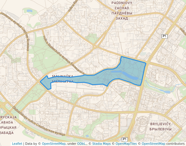 Michaila Paŭlava Park