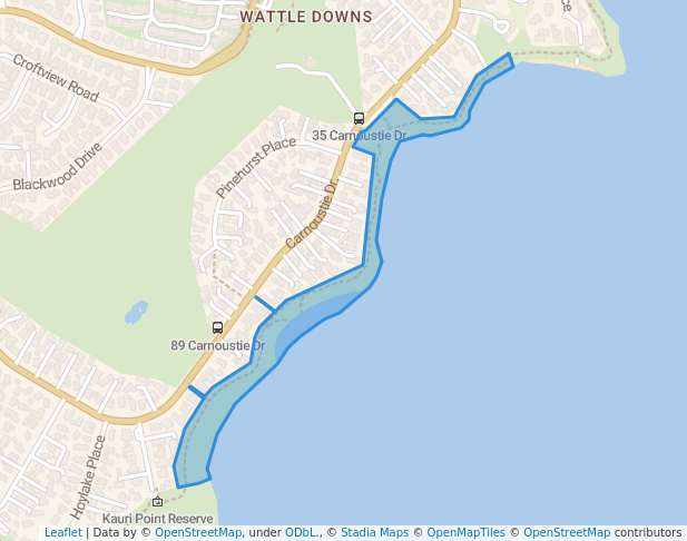 Carnoustie Drive Foreshore