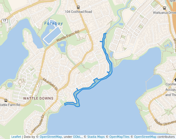 Glenross Drive Foreshore