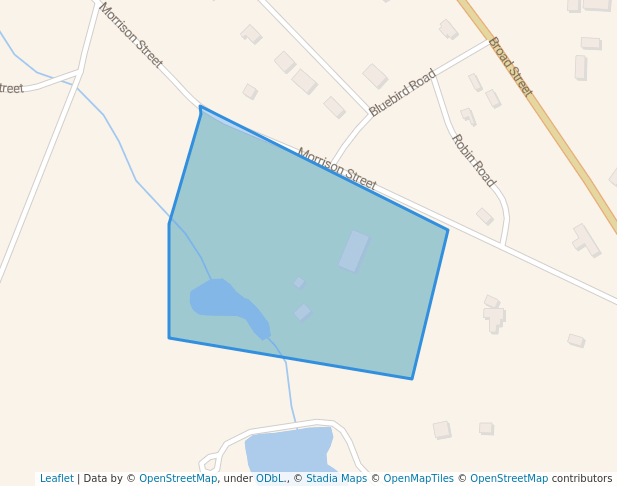 walking in JM Fountain Park map in Mount Vernon