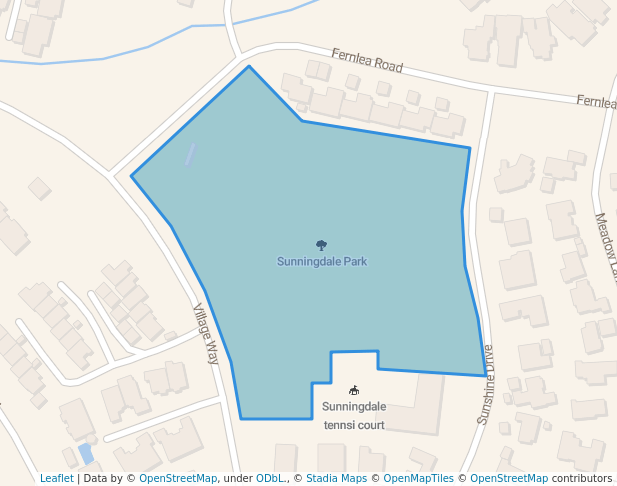 walking in Sunningdale Park map in Umhlanga