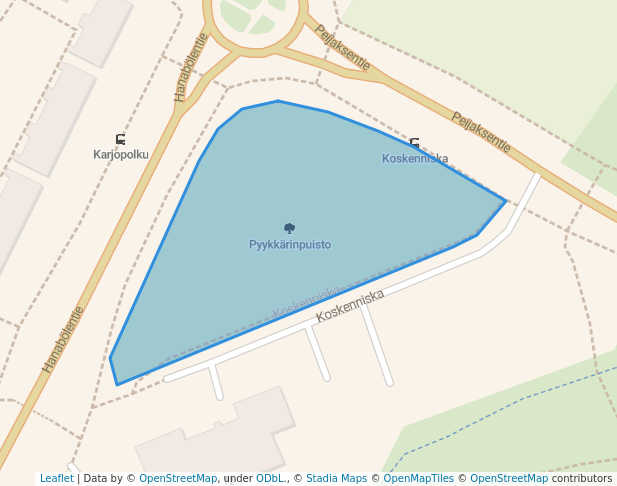 Pyykkärinpuisto in Vanda | Map and Routes