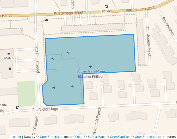 Square Anne-Marie Blanchot-Philippi