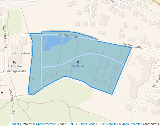 Stadtpark in Roth | Map and Routes