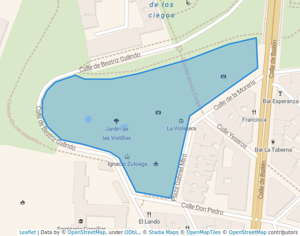 Jardín de las Vistillas