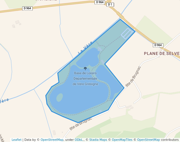 Base de Loisirs Départementale de Vère Grésigne