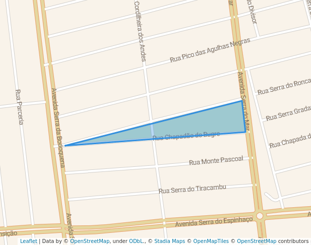 walking in Praça Vicent de Paula Goulart map in Uberlândia
