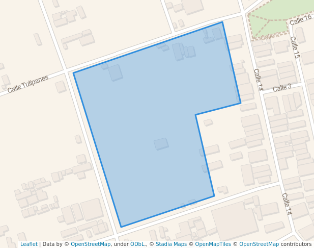 walking in area de cultivo map in Lurigancho-Chosica
