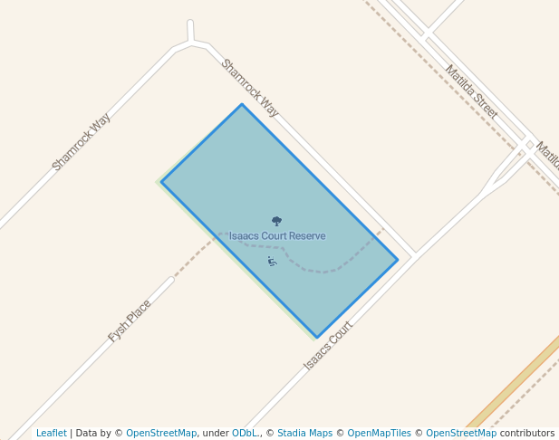 Isaacs Court Reserve