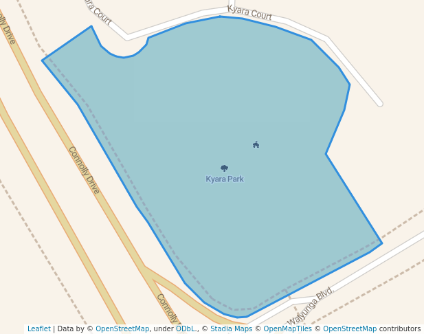 Kyara Park in Clarkson | Map and Routes