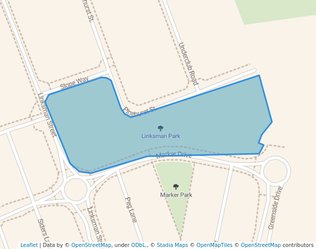 walking in Linksman Park map in Yanchep