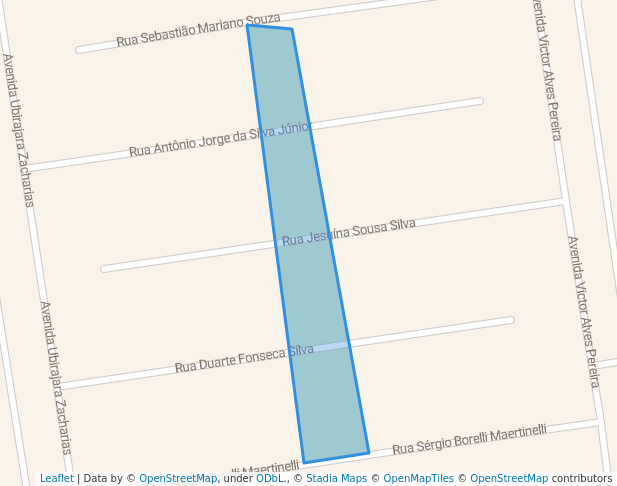 walking in Praça Vida Nova A map in Uberlândia