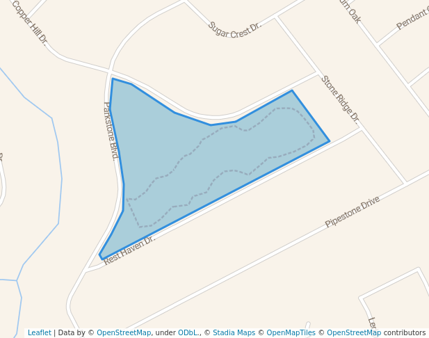Oakhaven Park in San Antonio | Map and Routes