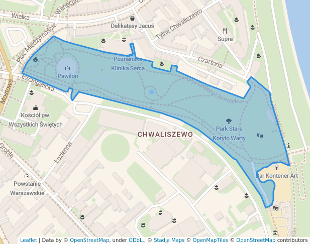 Park Stare Koryto Warty