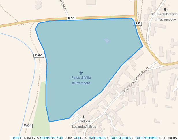 Parco di Villa di Prampero