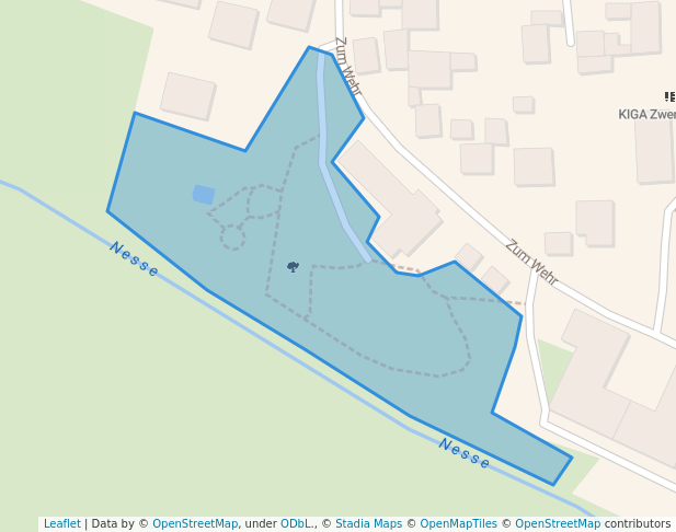 walking in Grünanlage map in Eisenach