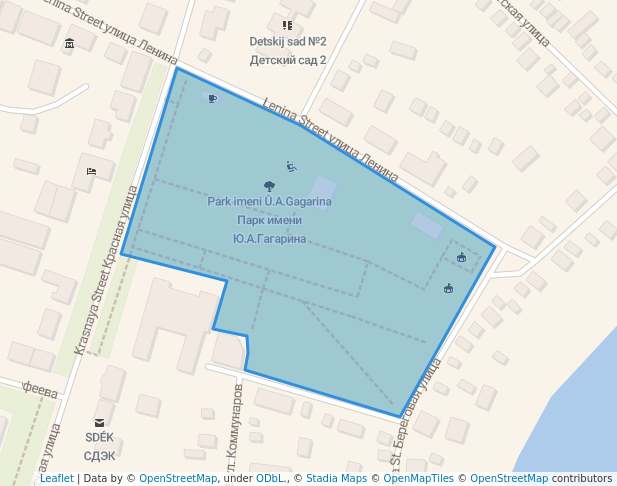 Парк имени Ю.А.Гагарина