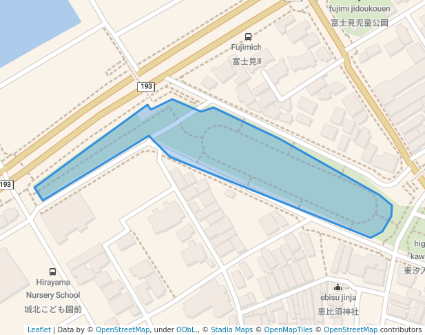 東汐入川けんこう公園