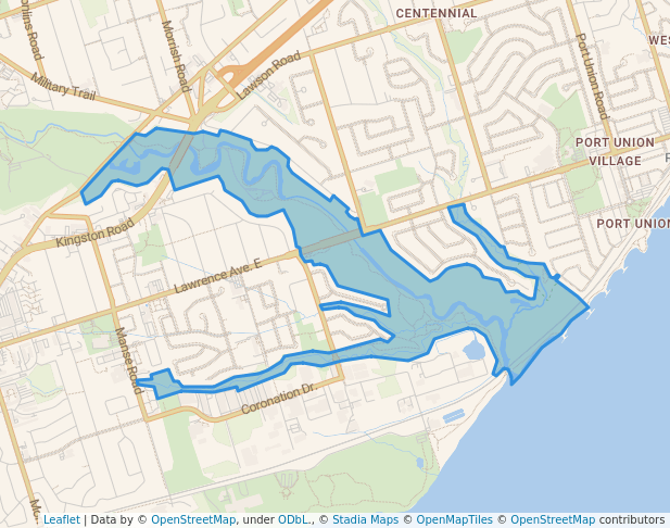 Highland Creek Ravine