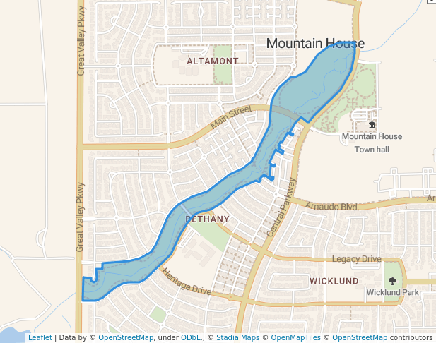 Mountain House Creek Recreation Area