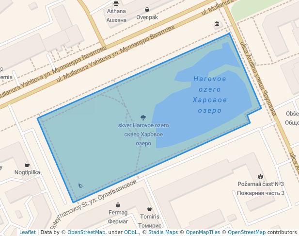 сквер Харовое озеро