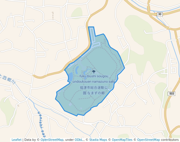福津市総合運動公園 なまずの郷