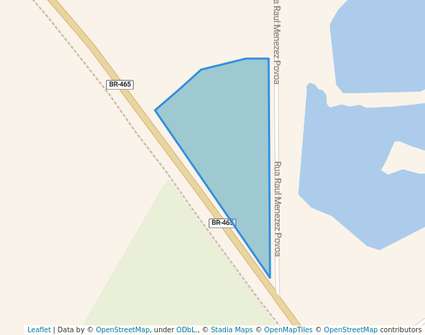 walking in Área de Shows de Seropédica map in Seropédica