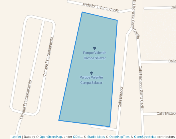 Parque Valentín Campa Salazar in Ciudad de México | Map and Routes
