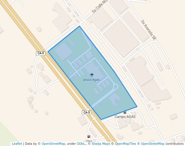 walking in plaza Agas. map in San Pedro Sula