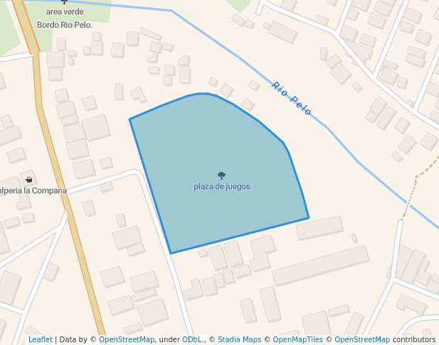 walking in plaza de juegos. map in El Progreso