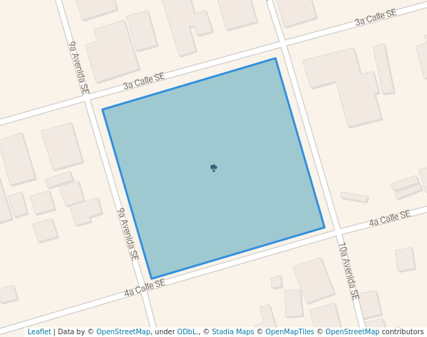 walking in area verde privada. map in El Progreso