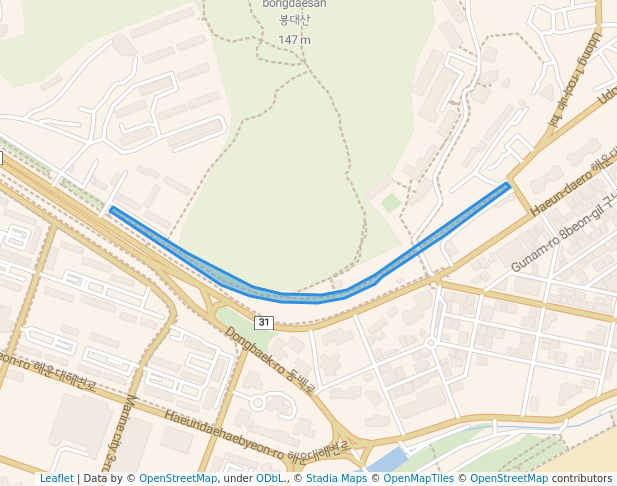 그린레일 산책로