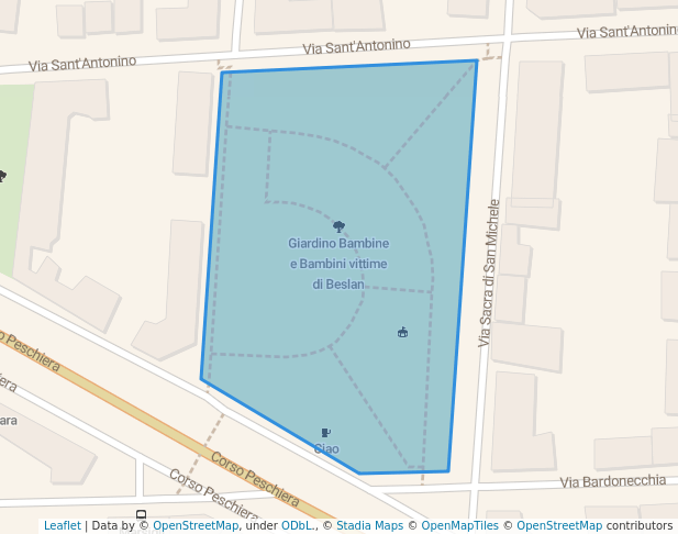 Giardino Bambine e Bambini vittime di Beslan