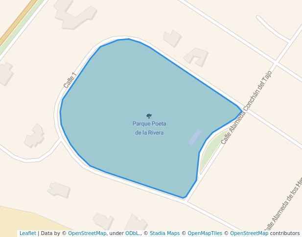 walking in Parque Poeta de la Rivera map in Chorrillos