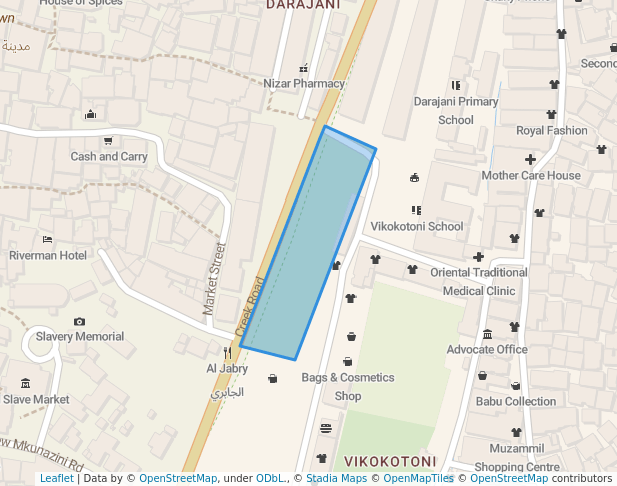 Darajani parking area