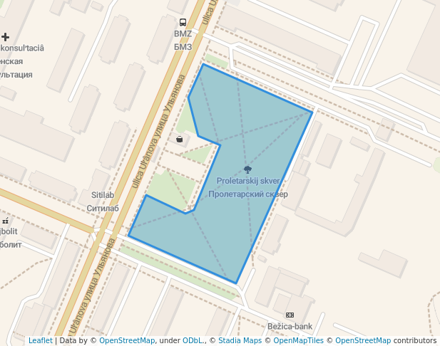 Пролетарский сквер