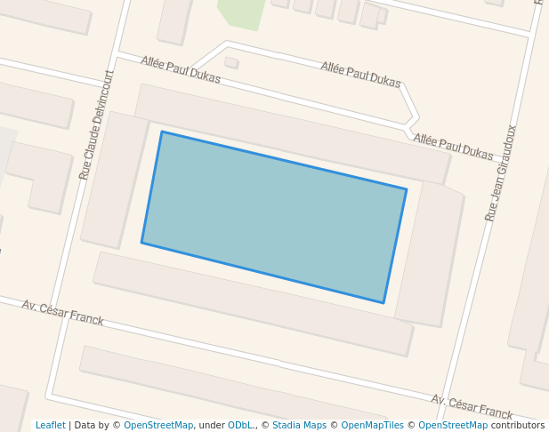 walking in Parc Départemental de CODEC-Sarcelles map in Sarcelles